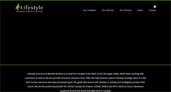 Desktop Screenshot of lifestylefinancial.ca
